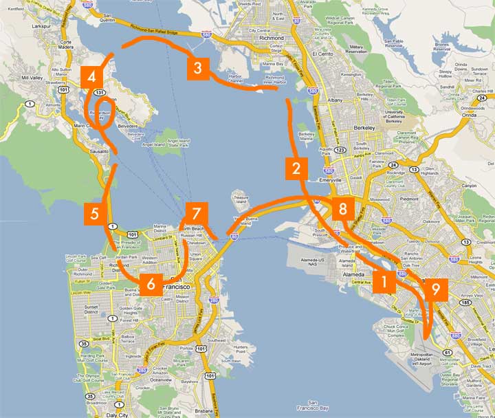 flight path map